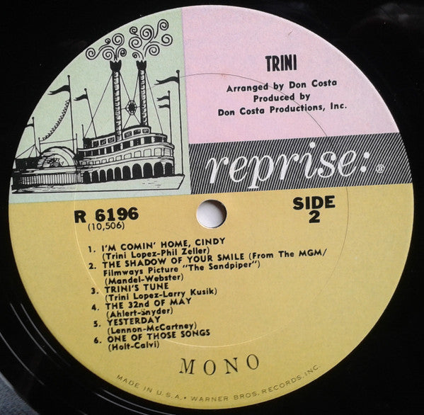 Trini Lopez - Trini - LP