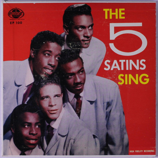 The Five Satins - The 5 Satins Sing - LP