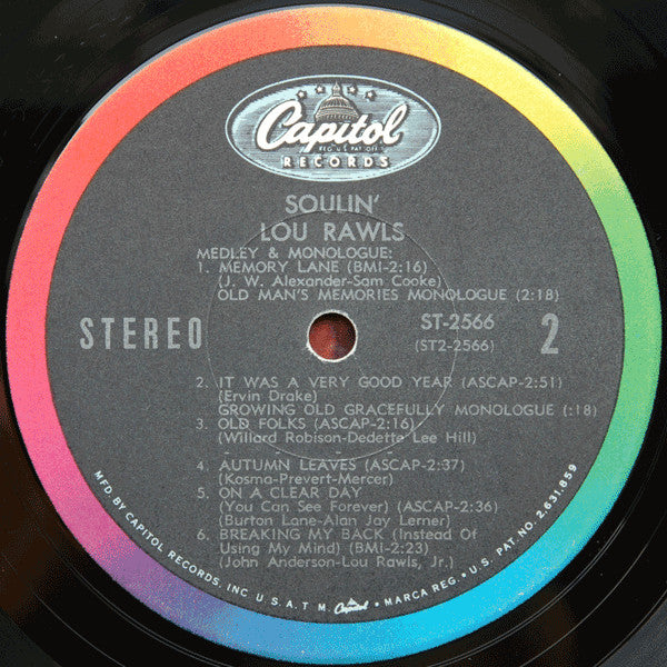 Lou Rawls - Soulin' - LP