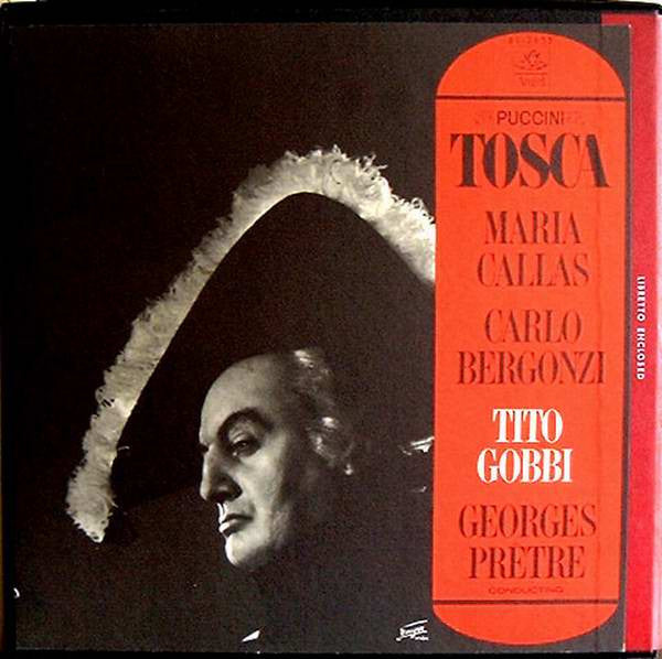 Puccini*, Maria Callas, Carlo Bergonzi, Tito Gobbi, Georges Prêtre - Tosca - LP