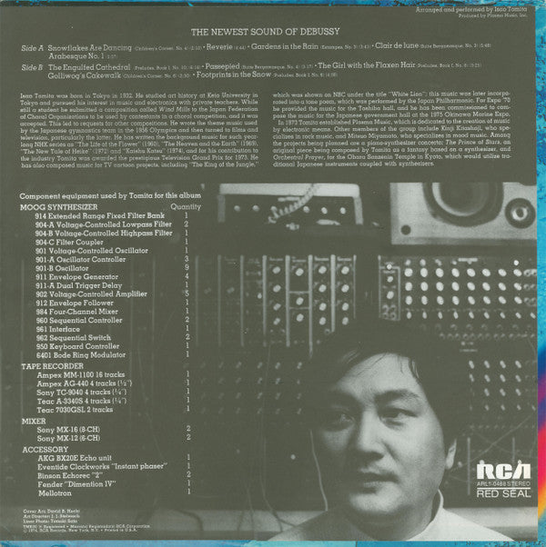 Tomita - Snowflakes Are Dancing - LP