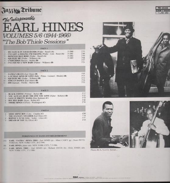 Earl Hines - The Indispensable Earl Hines Vol 5/6 (1944-1966) "The Bob Thiele Sessions" - LP