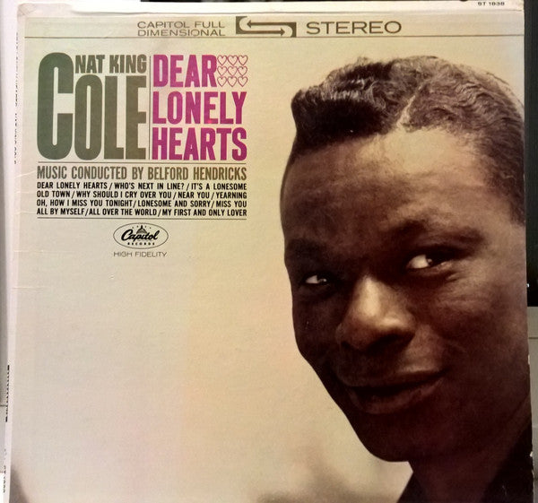 Nat King Cole - Dear Lonely Hearts - LP
