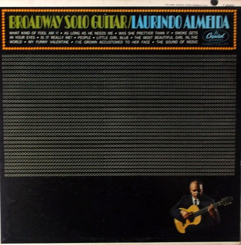Laurindo Almeida - Broadway Solo Guitar - LP