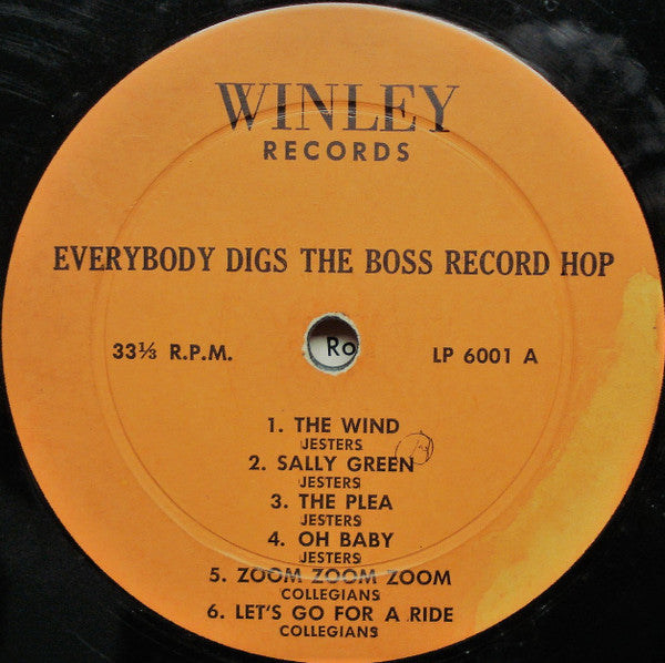 The Paragons (2), The Jesters (2), The Collegians, The Quinns - Everybody Digs The Boss Record Hop! - LP