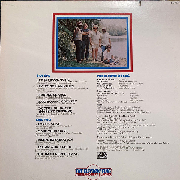 The Electric Flag - The Band Kept Playing - LP
