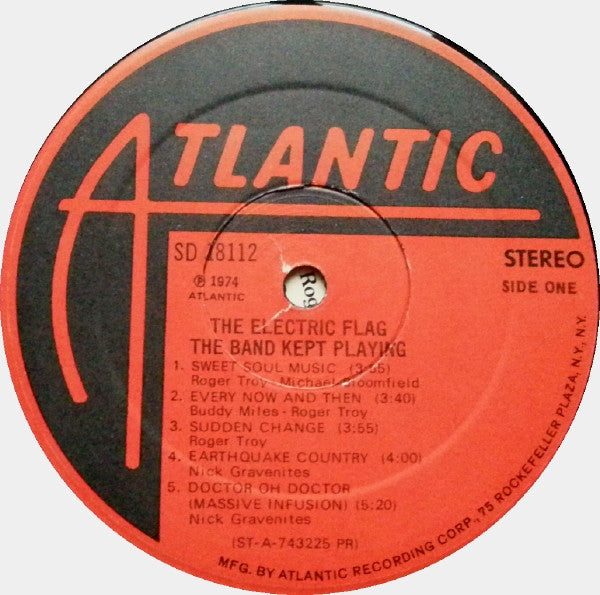 The Electric Flag - The Band Kept Playing - LP