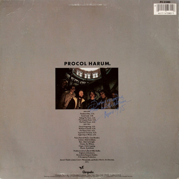 Procol Harum - Procol's Ninth - LP