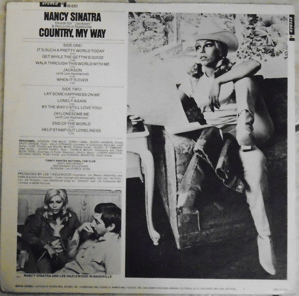 Nancy Sinatra - Country, My Way - LP