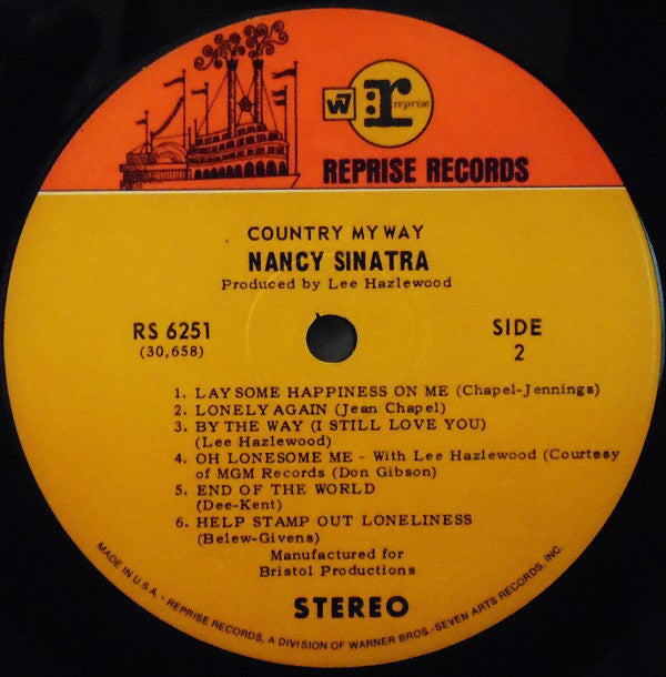 Nancy Sinatra - Country, My Way - LP