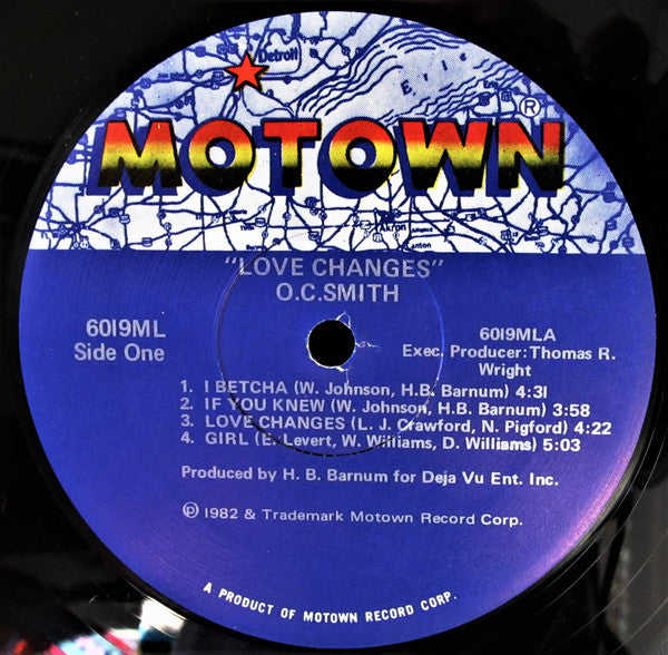 O.C.Smith* - Love Changes - LP