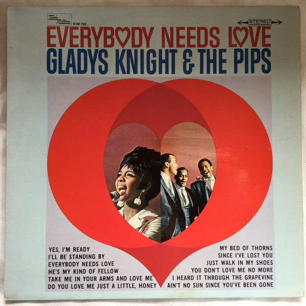 Gladys Knight & The Pips* - Everybody Needs Love - LP