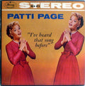 Patti Page - I've Heard That Song Before - LP