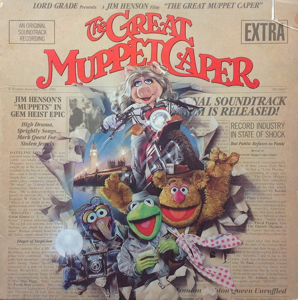The Muppets - The Great Muppet Caper: An Original Soundtrack Recording - LP