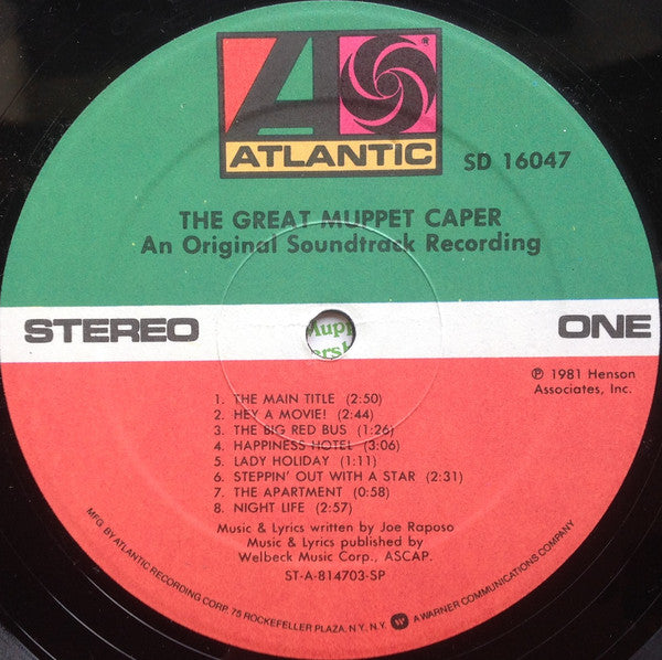 The Muppets - The Great Muppet Caper: An Original Soundtrack Recording - LP