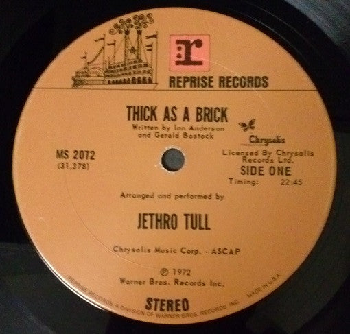 Jethro Tull - Thick As A Brick