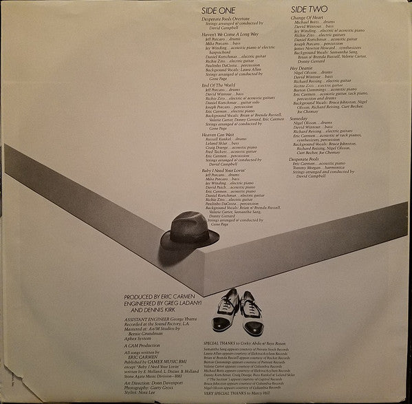 Eric Carmen - Change Of Heart - LP
