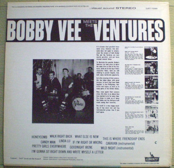 Bobby Vee Meets The Ventures - Bobby Vee Meets The Ventures - LP
