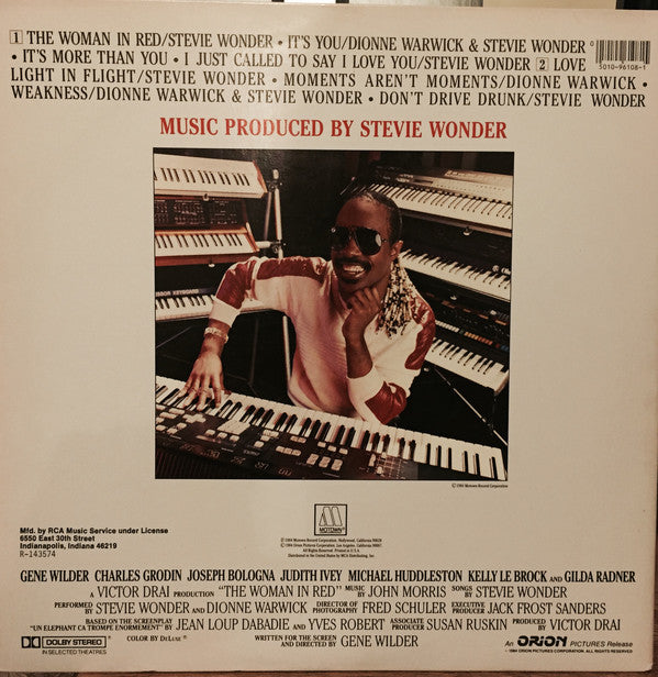 Stevie Wonder - The Woman In Red (Selections From The Original Motion Picture Soundtrack) - LP