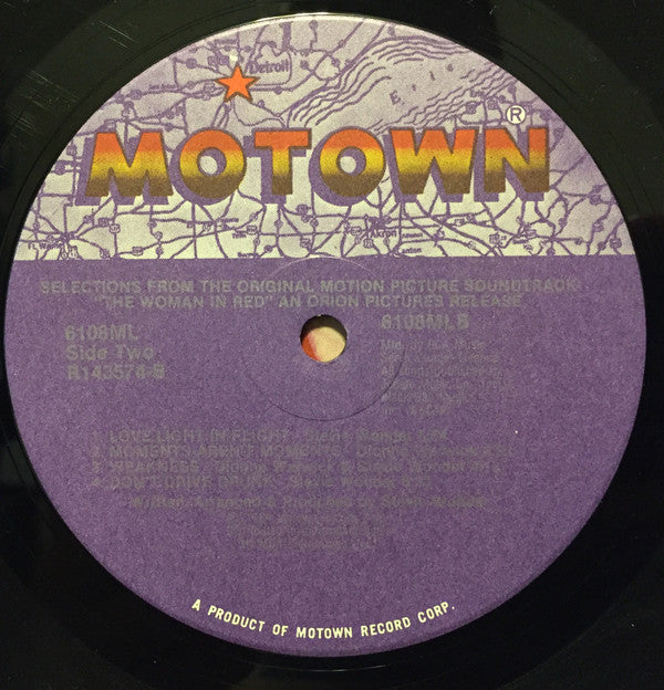 Stevie Wonder - The Woman In Red (Selections From The Original Motion Picture Soundtrack) - LP