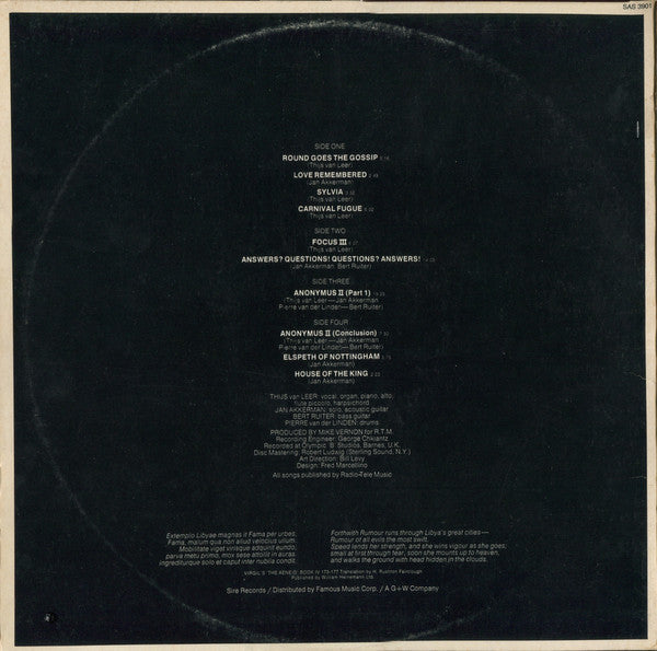 Focus (2) - Focus 3 - LP