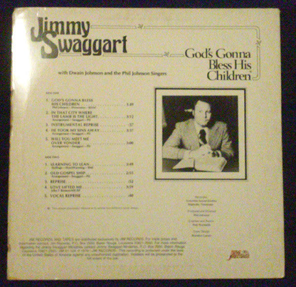 Jimmy Swaggart - God's Gonna Bless His Children - LP