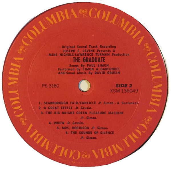 Simon & Garfunkel, Dave Grusin - The Graduate (Original Sound Track Recording) - LP