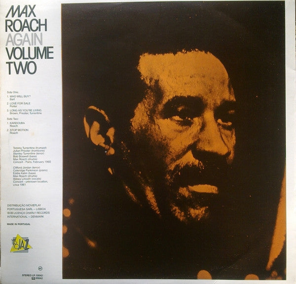Max Roach - Again Volume Two - LP