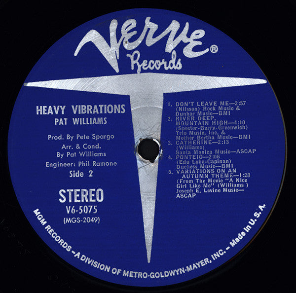 Pat Williams* - Heavy Vibrations - LP