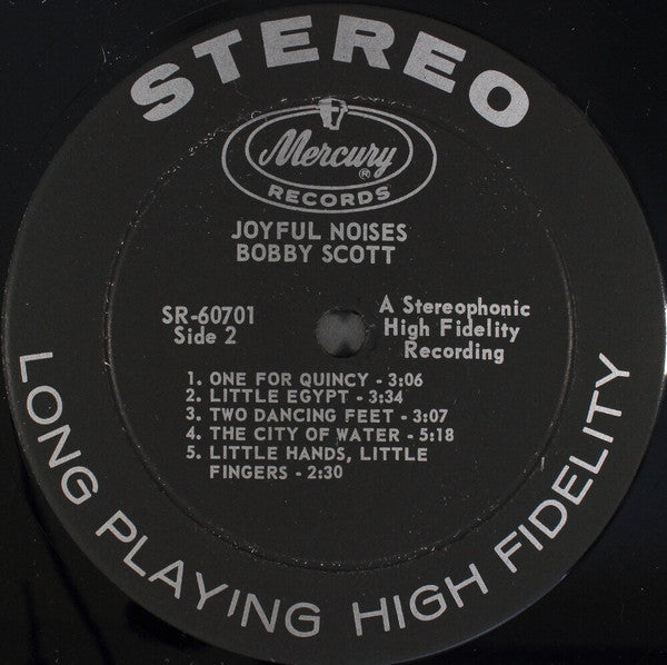 Bobby Scott - Joyful Noises - LP