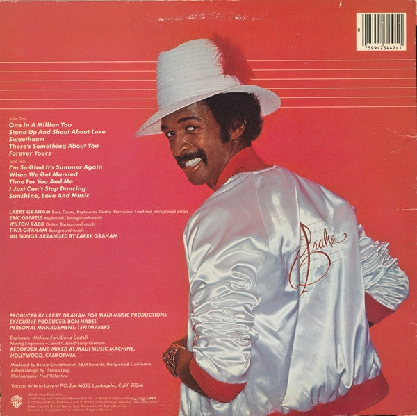Larry Graham - One In A Million You - LP