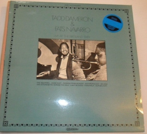 Tadd Dameron & Fats Navarro - Live At Birdland 1949 - LP