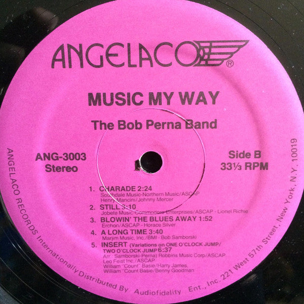 Bob Perna - Music My Way - LP