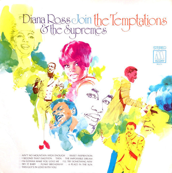 Diana Ross & The Supremes* & The Temptations - Diana Ross & The Supremes Join The Temptations - LP