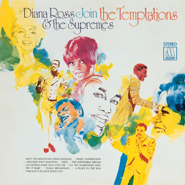 Diana Ross & The Supremes* & The Temptations - Diana Ross & The Supremes Join The Temptations - LP