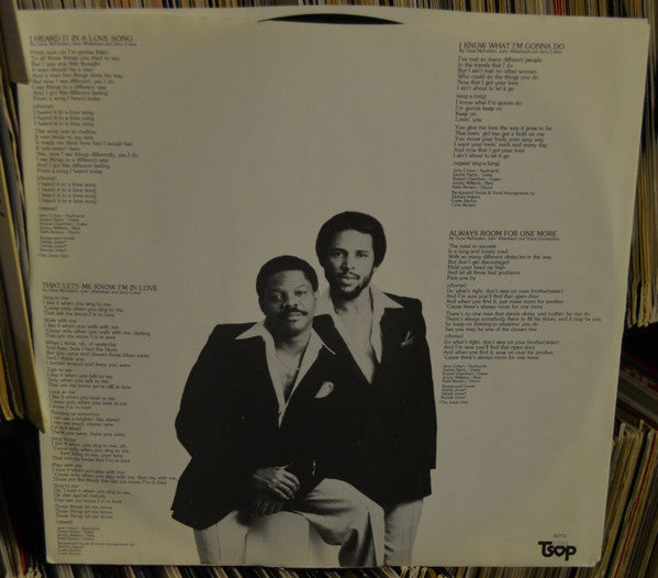 McFadden & Whitehead - I Heard It In A Love Song - LP