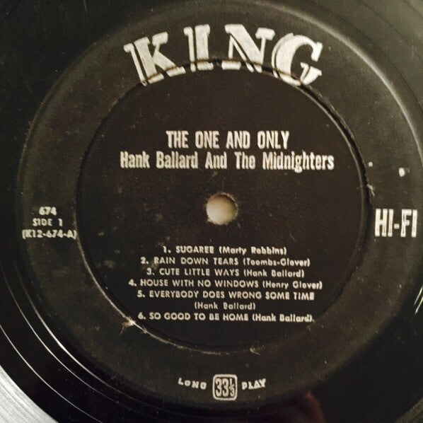 Hank Ballard & The Midnighters - The One And Only - LP
