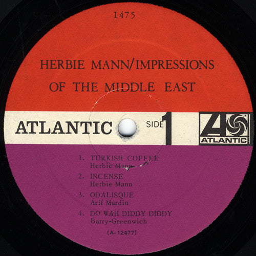 Herbie Mann - Impressions Of The Middle East - LP