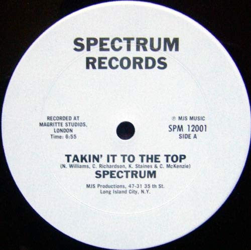 Spectrum  - Takin' It To The Top - LP