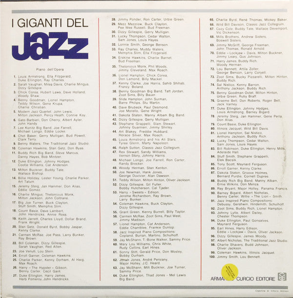Gato Barbieri, Don Cherry, Albert Ayler, John Handy - I Giganti Del Jazz Vol. 6 - LP
