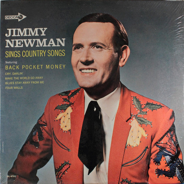 Jimmy Newman* - Jimmy Newman Sings Country Songs - LP