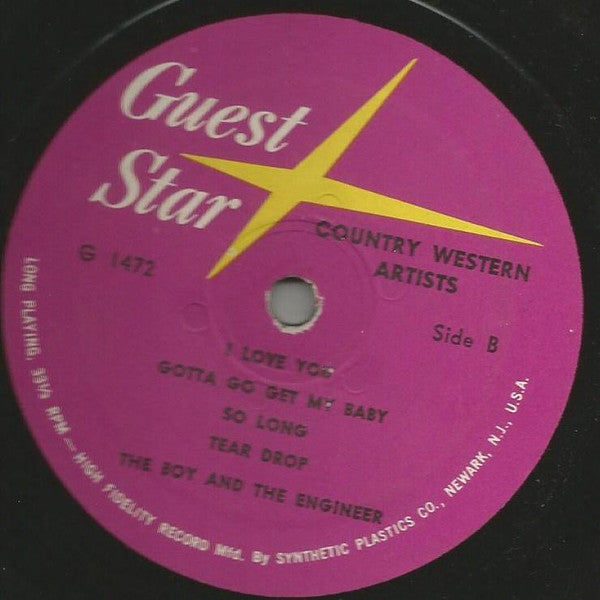 Various - 6 Country Western Artists That Sold One Million Records - LP