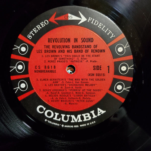 Les Brown And His Band Of Renown - Revolution In Sound The Revolving Bandstand Of Les Brown And His Band Of Renown Saluting Songs Made Famous By the Big Bands - LP