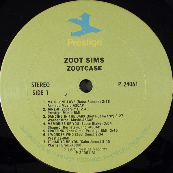 Zoot Sims - Zootcase - LP