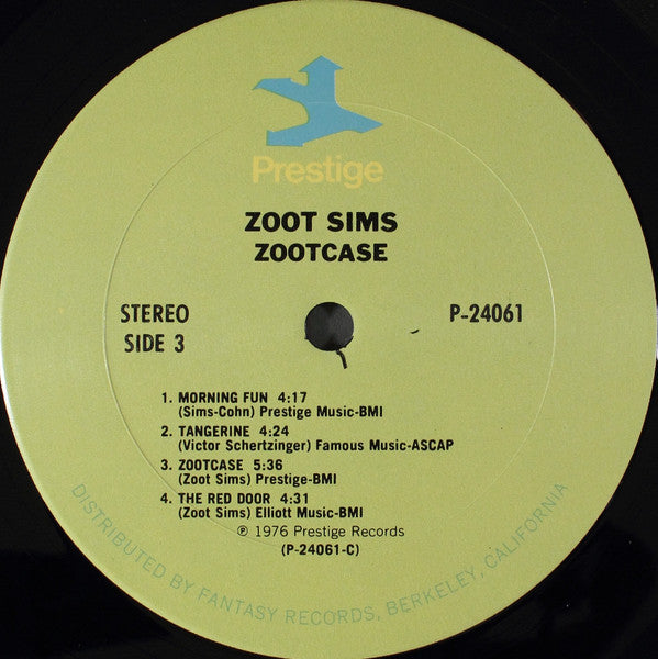 Zoot Sims - Zootcase - LP