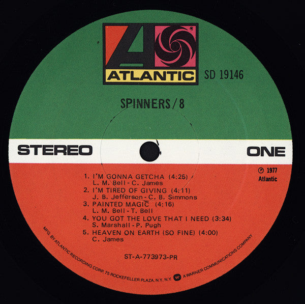 Spinners - Spinners/8 - LP