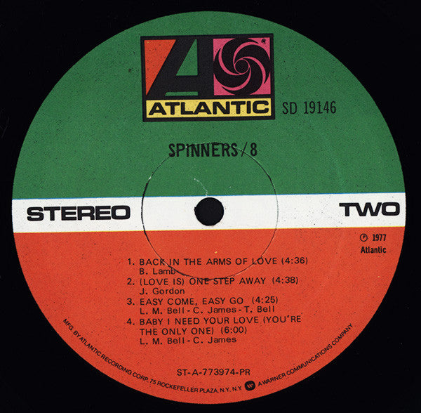 Spinners - Spinners/8 - LP