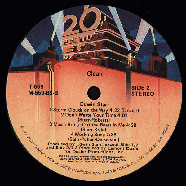 Edwin Starr - Clean - LP