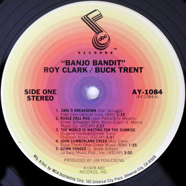 Roy Clark And Buck Trent - Banjo Bandits - LP