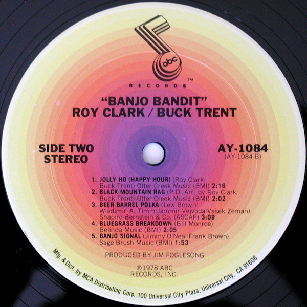 Roy Clark And Buck Trent - Banjo Bandits - LP